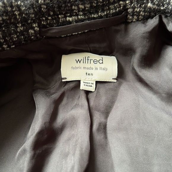 🔥WILFRED🔥 | Black and white tweed park jacket blazer - Picture 9 of 16